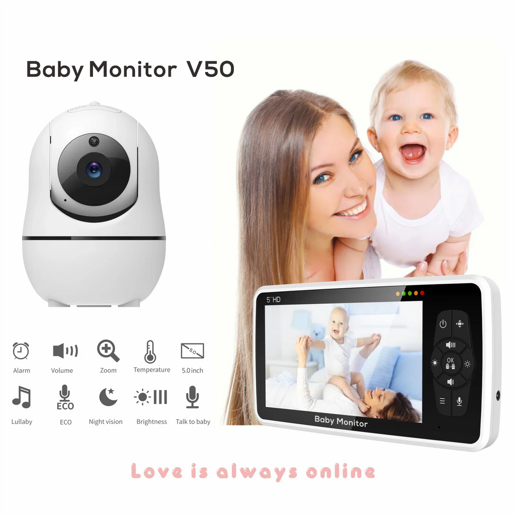 Video Baby Monitor with Camera and Audio